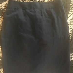 Ann Taylor Navy pencil skirt